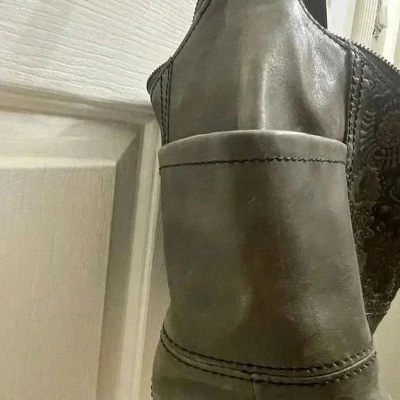 The Sak Kendra Leather Hobo Floral Embossed - Picture 9 of 9